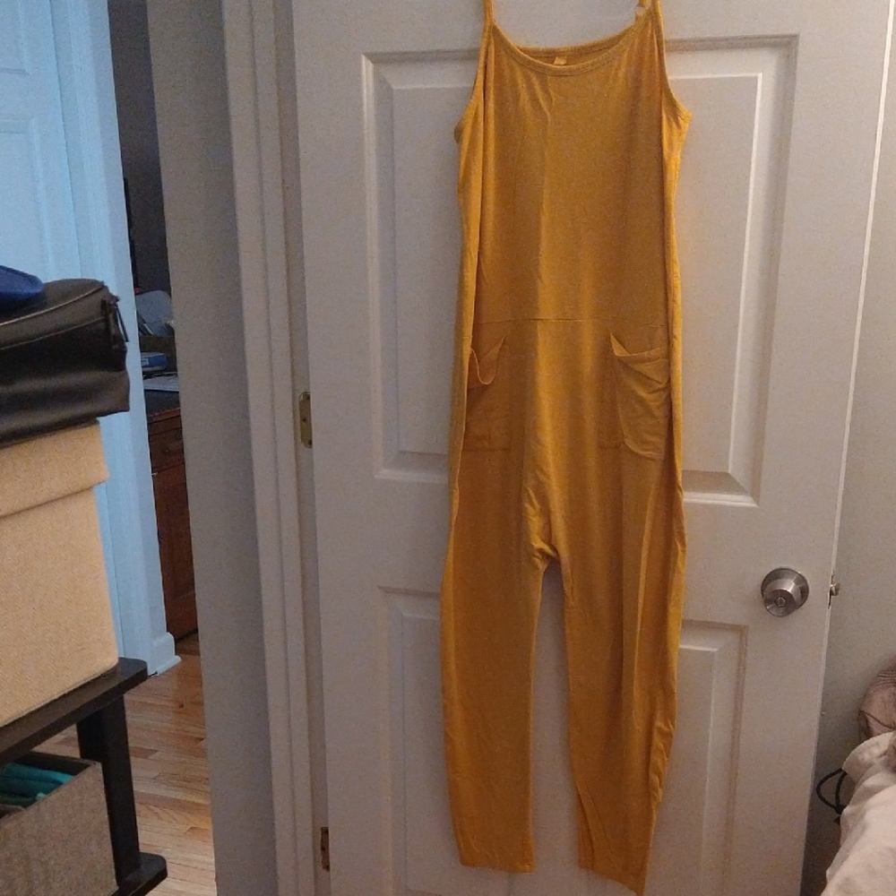 Yellow Jumpsuit Universal Standard